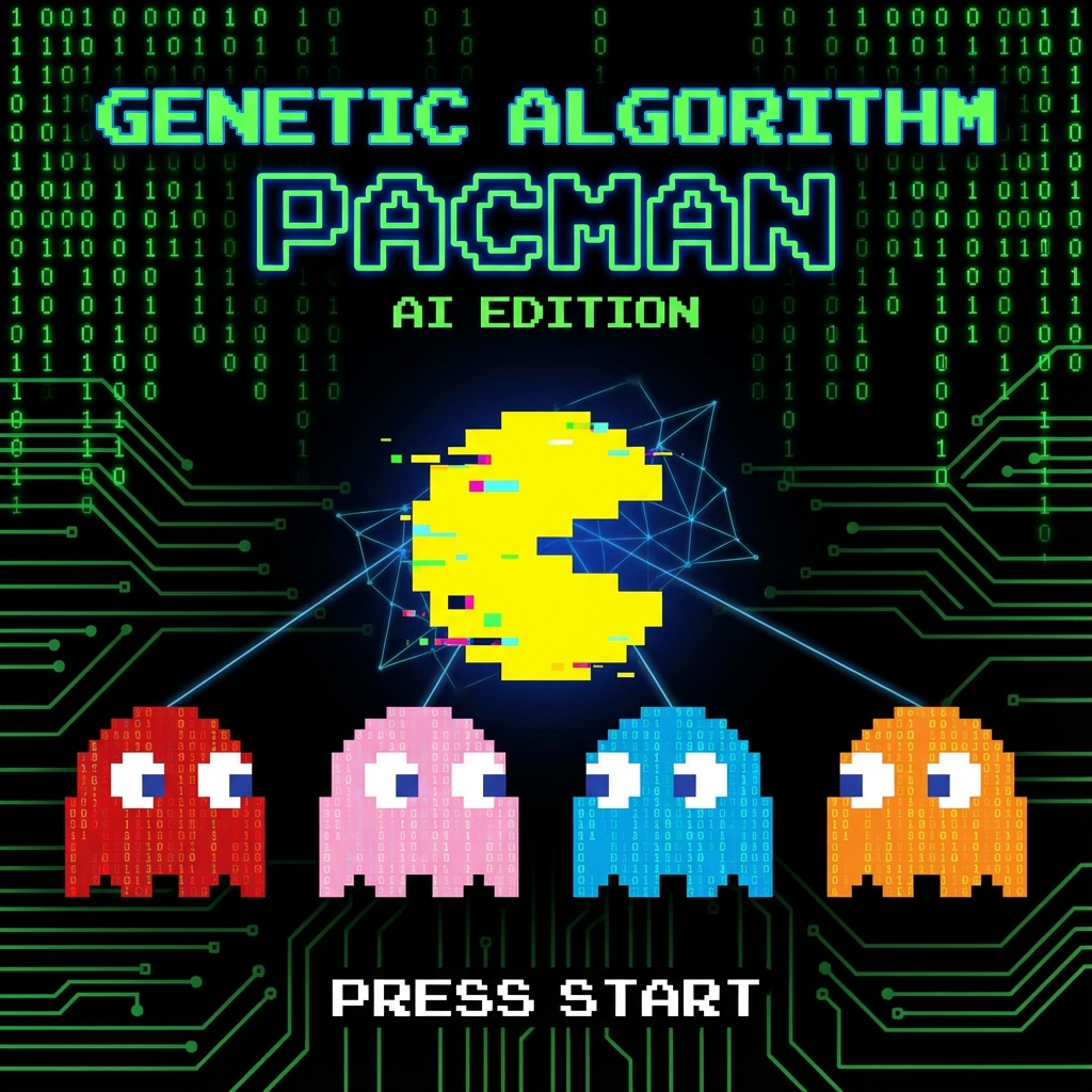 Jugar Pacman con Algoritmo Genético online gratis